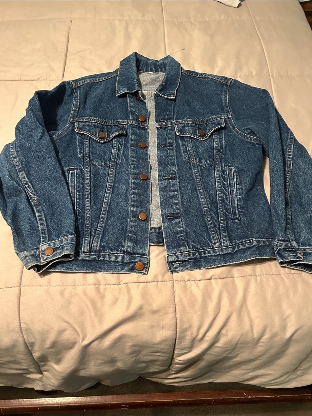 Classic Blue Denim Jacket - Women